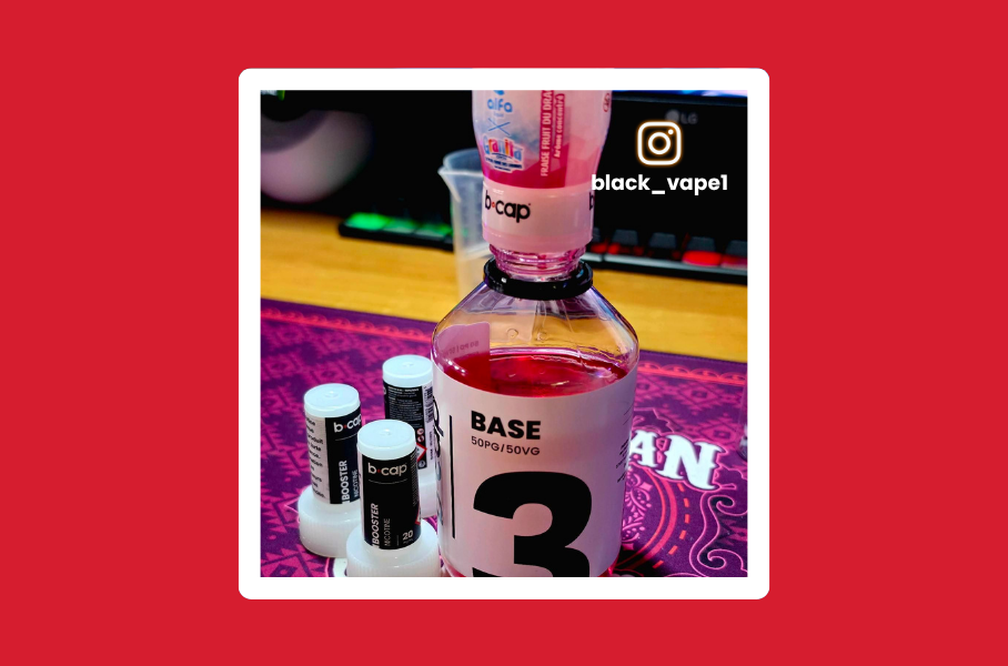 Interview de @black_vape1 : « b·cap a réussi à rendre le DIY encore plus simple que de booster un e-liquide »