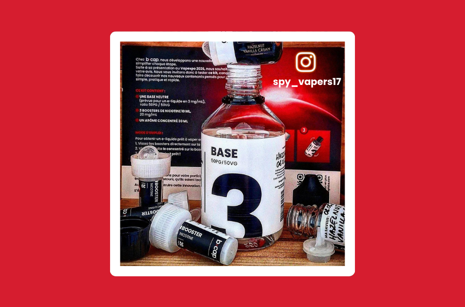 Interview d'Antoine (@Spy_vapers17) : « Avec b·cap, le DIY e-liquide devient un vrai plaisir »